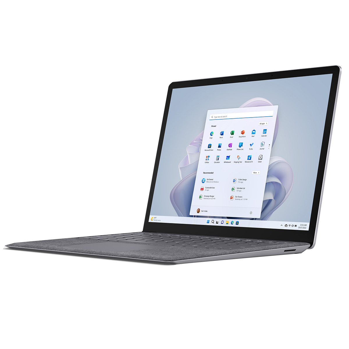 Surface Laptop 5 13.5(Core i5/8GB/256GB/プラチナ/ファブ/Win 11)