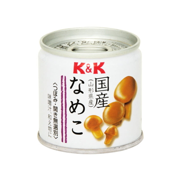 K&K  国産  なめこ水煮  缶詰  x  6