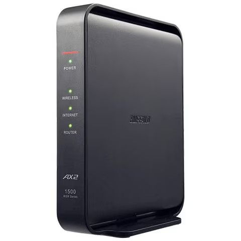無線LAN親機 WiFiルーター 11ax/ac/n/a/g/b 1201+300Mbps WiFi6/Ipv6対応
