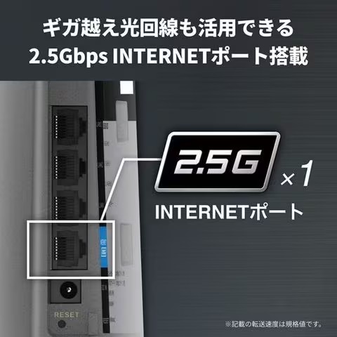 バッファロー AirStation Wi-Fi 6E 対応トライバンドルーター