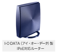 I-O DATA（アイ・オー・データ）製
　IPoE対応ルーター