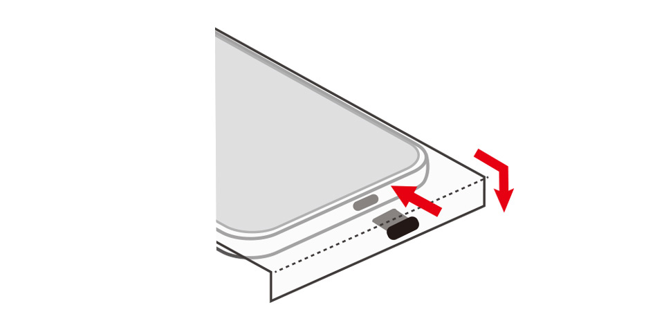  ></p>     <div class=description>フィルムのセパレーターのミシン目を端末に合わせてしっかり折り曲げ、<br>フィルムロックを充電端子に差し込むだけで、フィルムの貼り位置がかんたんに決められます。</div>   </div>   <div class=pointPt02>     <p class=ttlTypeN ttl-c03  ttlFont-W>貼り直しができる</p>     <p class=single><img src=https://shop.hikaritv.net/contents/shop/plala/campaign/d_cabinet/rich/5029000106_6.jpg alt=
