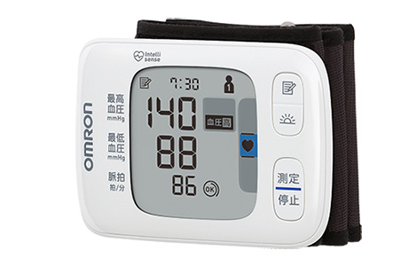 手首式自動血圧計