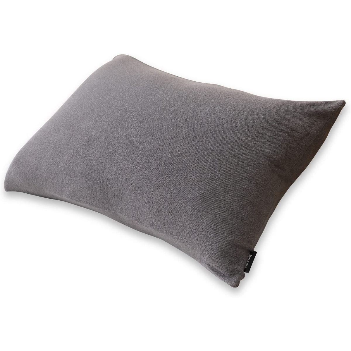 さらっと快適 天然素材 (綿100％) タオルの枕カバー 43×90cm チャコールグレー