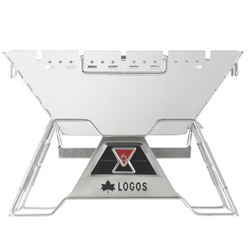 LOGOS the ピラミッドTAKIBI L+アイアン囲炉裏テーブルお買い得2点セット R14AI020