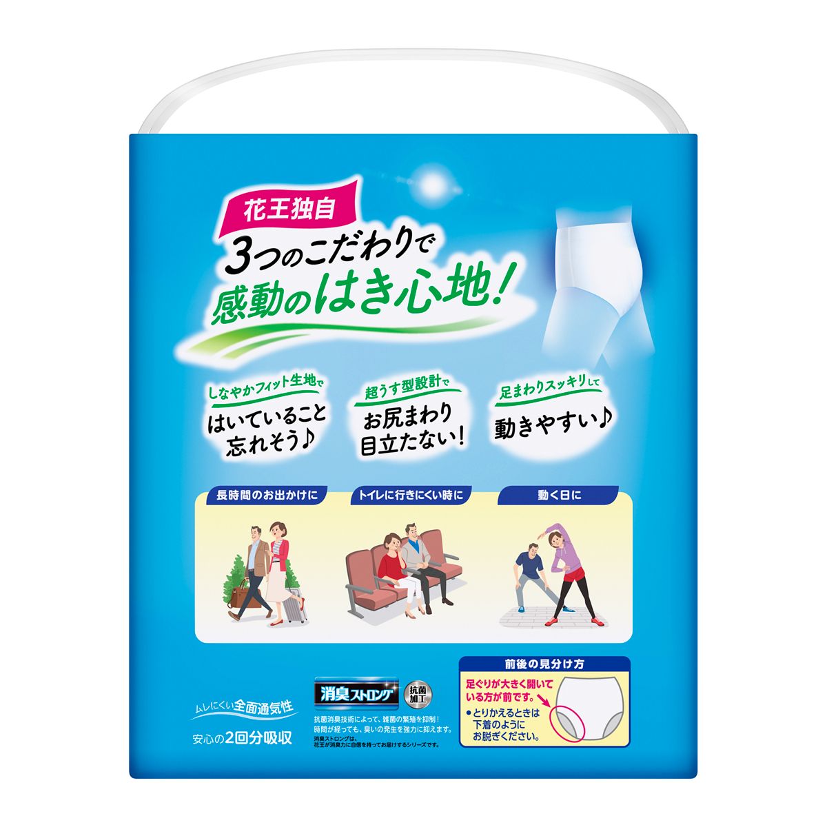リリーフ パンツタイプ 超うす型まるで下着 2回分 Ｌ 152枚(38枚×4パック)