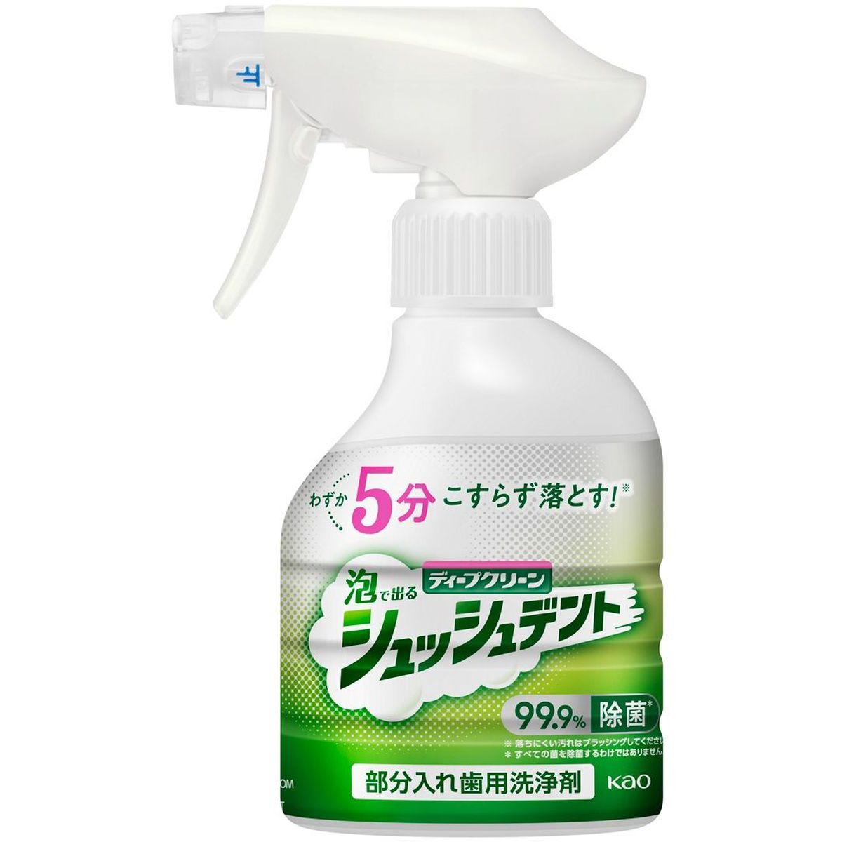 ディープクリーン シュッシュデント 部分入れ歯用洗浄剤 本体 270ml 2個