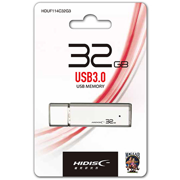 USB3.0フラッシュメモリー　キャップ式　32GB