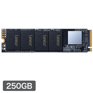 内蔵SSD NVMe 250GB 3D TLC NAND 3年保証