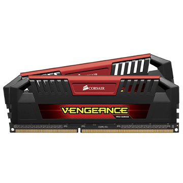 PCメモリー VENGEANCE Pro Red PC3-12800 DDR3-1600 16GB 8GBx2 For Desktop