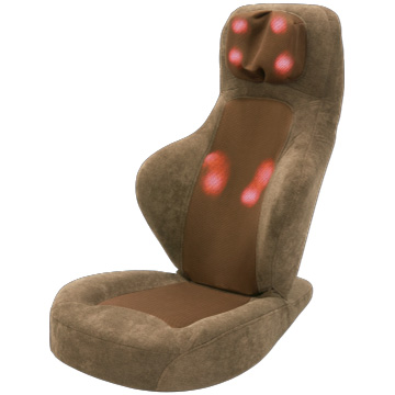 3Dマッサージシート座椅子 ブラウン