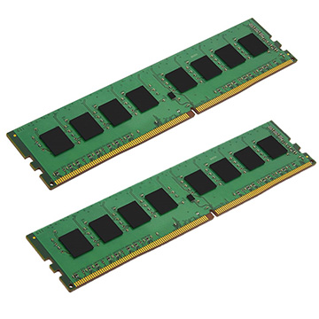 PCメモリー DDR4-2666MHz (PC4-21300) 8GBx2枚 Non-ECC CL19 DIMM 1.2V 1Rx8 8GbitDRAM