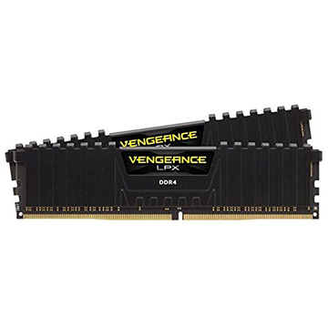 PCメモリー VENGEANCE LPX PC4-28800 DDR4-3600 16GB (2x8GB) Black For Desktop AMD ＆ Intel