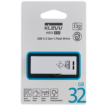 【アウトレット】USBメモリ NEO S32 32GB USB 3.2 Gen1対応 スライド式
