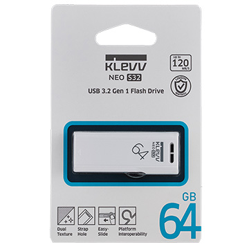 【アウトレット】USBメモリ NEO S32 64GB USB 3.2 Gen1対応 スライド式