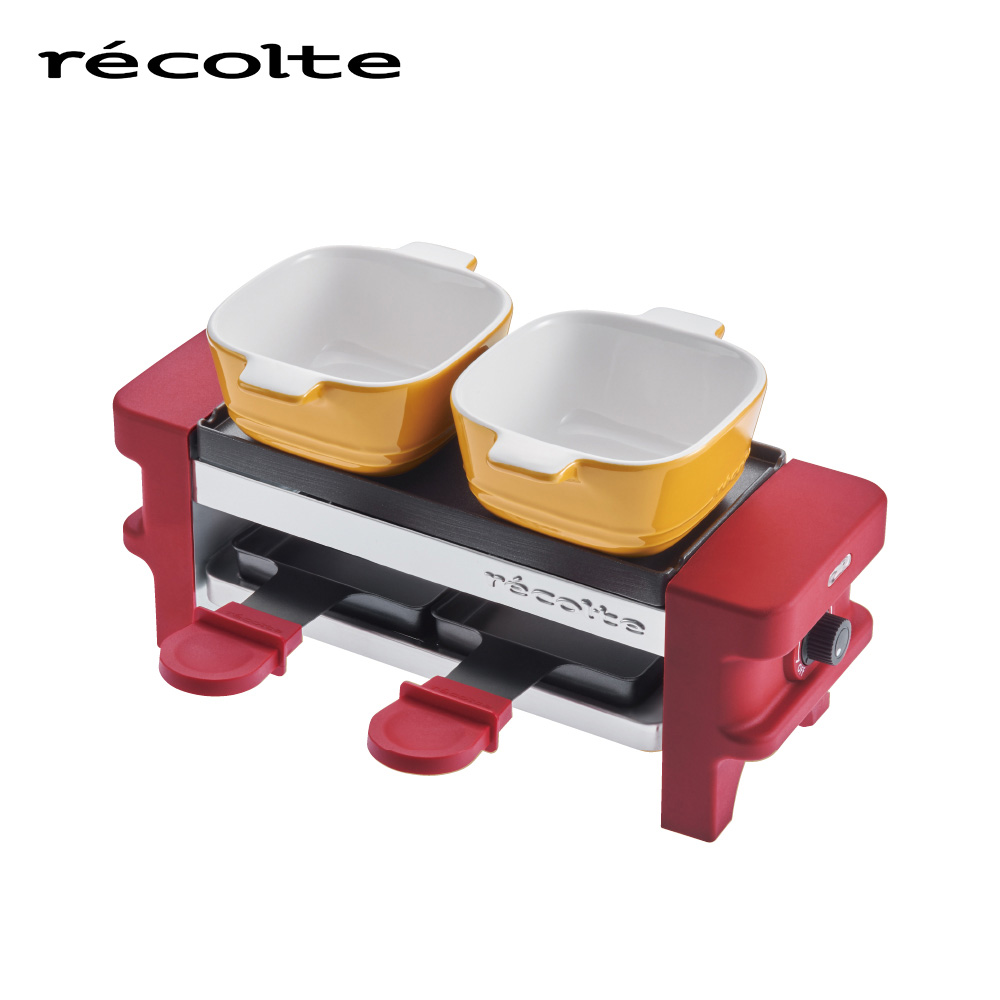 【送料無料 + ポイント10倍】recolte(レコルト) ラクレット フォンデュメーカー メルト レッド RRF-1-R