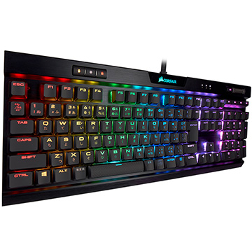 K70 RGB MK.2 LOW PROFILE RAPIDFIRE MX Speed Keyboard -日本語キーボード