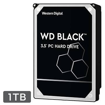 ■WD Black シリーズ 3.5インチ 内蔵HDD 1TB 7200rpm