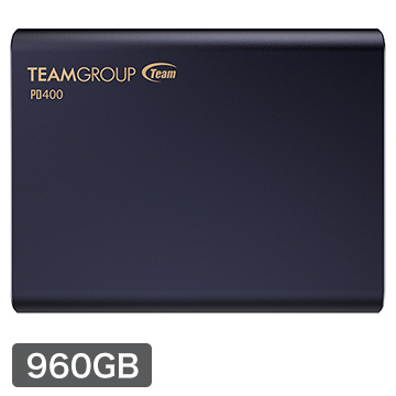 外付けSSD PD400 960GB USB3.1 Gen1 5Gbps R/430MBs W/420MBs