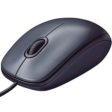 ひかりTVショッピング | USB光学式有線マウス ブラック M90｜Logicool