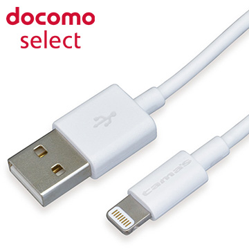 USB A to Lケーブル/1.0m/ホワイト