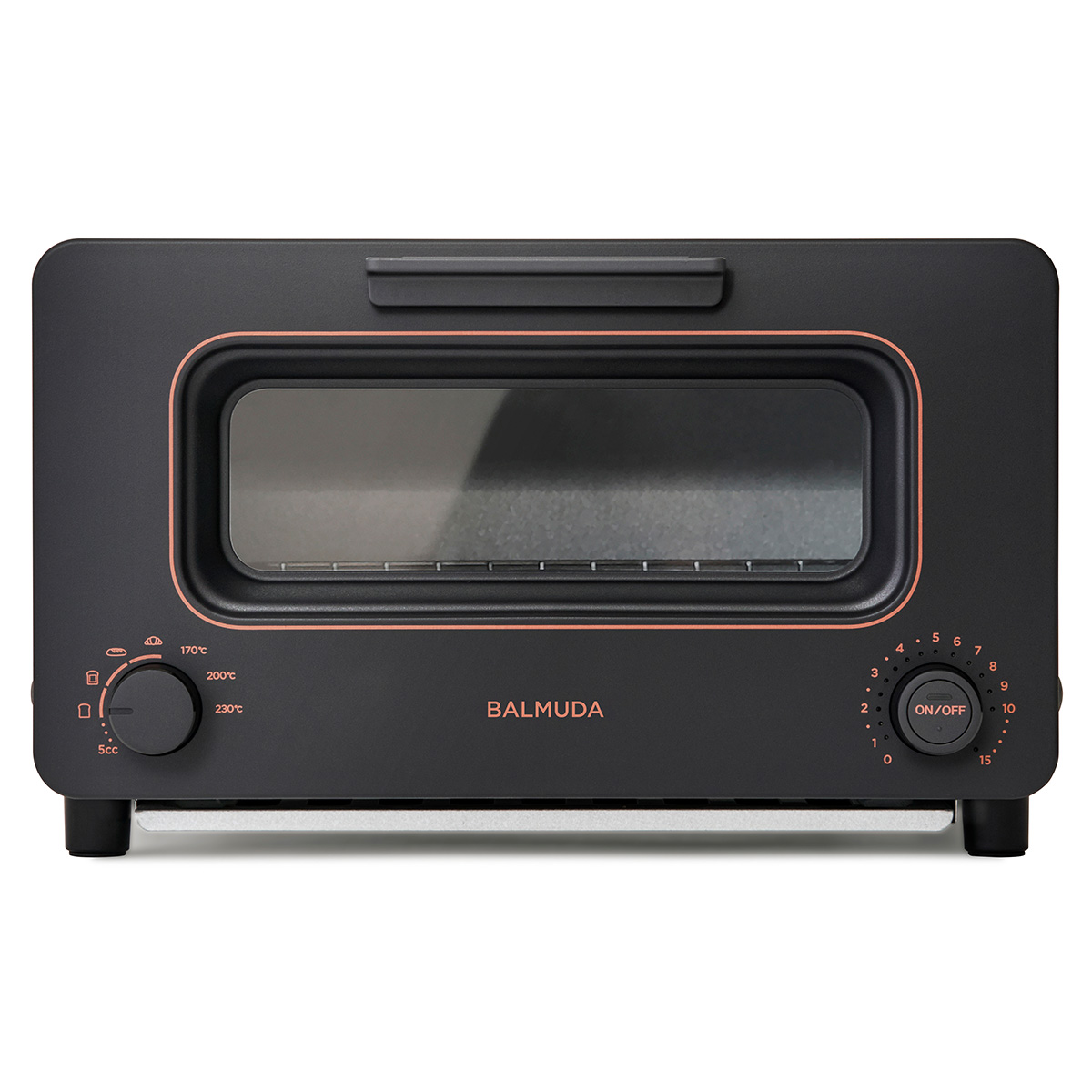 [正規店]ザ・トースター 30日間全額返金保証 BALMUDA The Toaster スチームトースター 食パン 2枚 おしゃれ ブラック　 K05A-BK