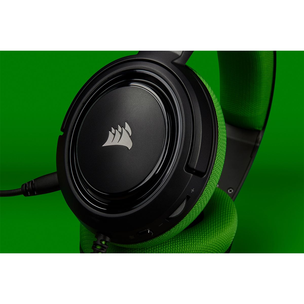 ヘッドセット HS35 STEREO Stereo Gaming Headset -Green- ゲーミング向け［PS5メーカー動作確認済］