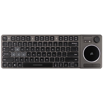 Corsair K83 Wireless Entertainment Keyboard White LED CH-9268046-AP 