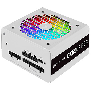 PC電源 CX550F RGB -White-