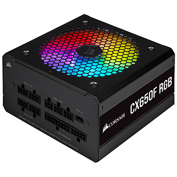 Corsair CX650F RGB -Black- CP-9020217-JP 