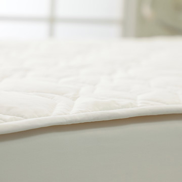 ■西川 ベッドパッド コットン 洗える ウォッシャブル 抗菌防臭加工 セミダブル 120×200cm 吸水 柔らか