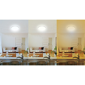 LEDシーリングライト 6畳用 木目調枠(オーク色) 調光・調色タイプ 5年保証