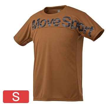 Tシャツ(MOVE)/ベージュ/Sサイズ