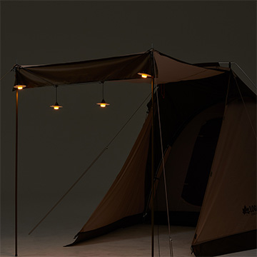 ひかりｔｖショッピング Usbシェードランタン 4連タイプ ロゴス