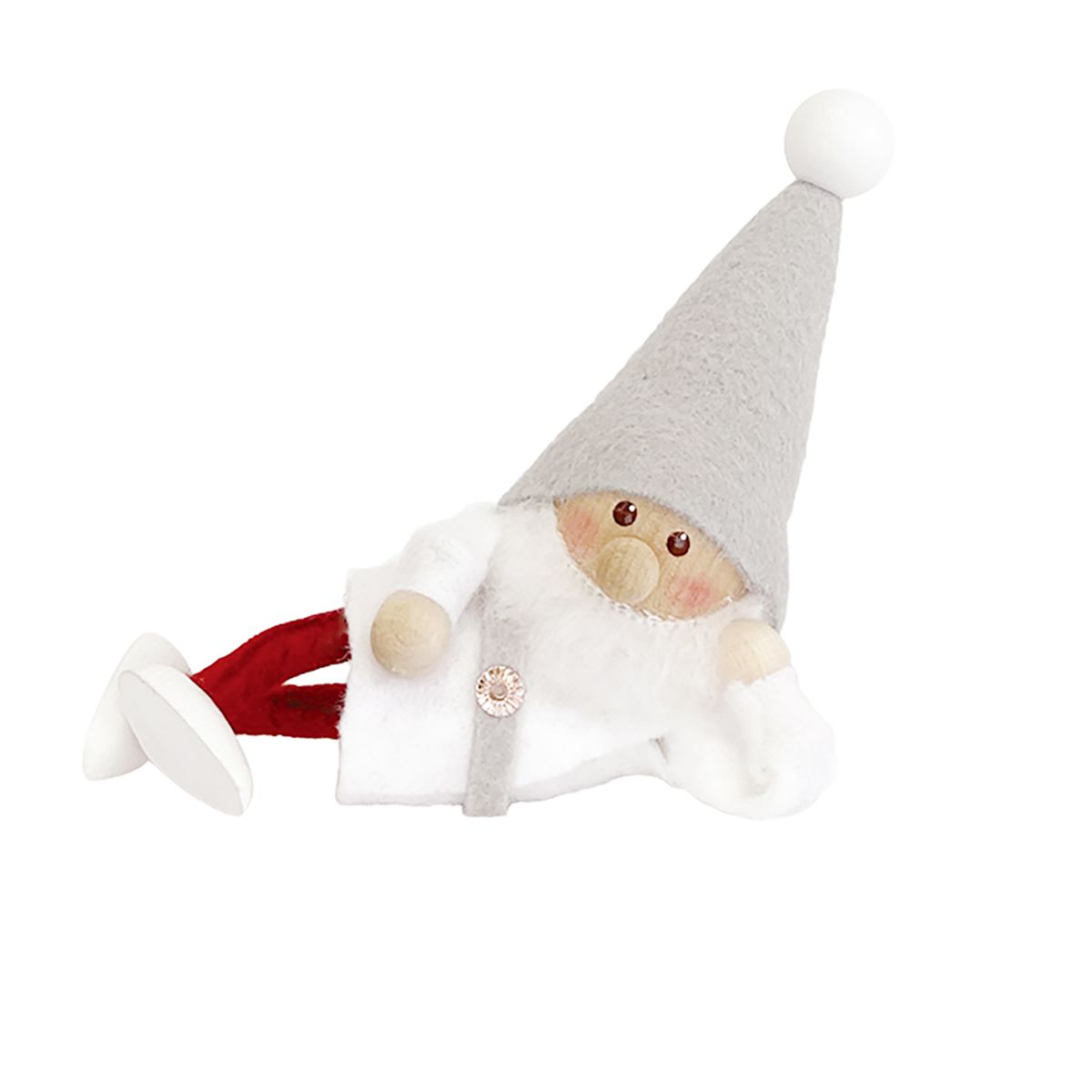 ノルディカ ニッセ クリスマス 木製人形 ひとやすみサンタ　サイレントナイト