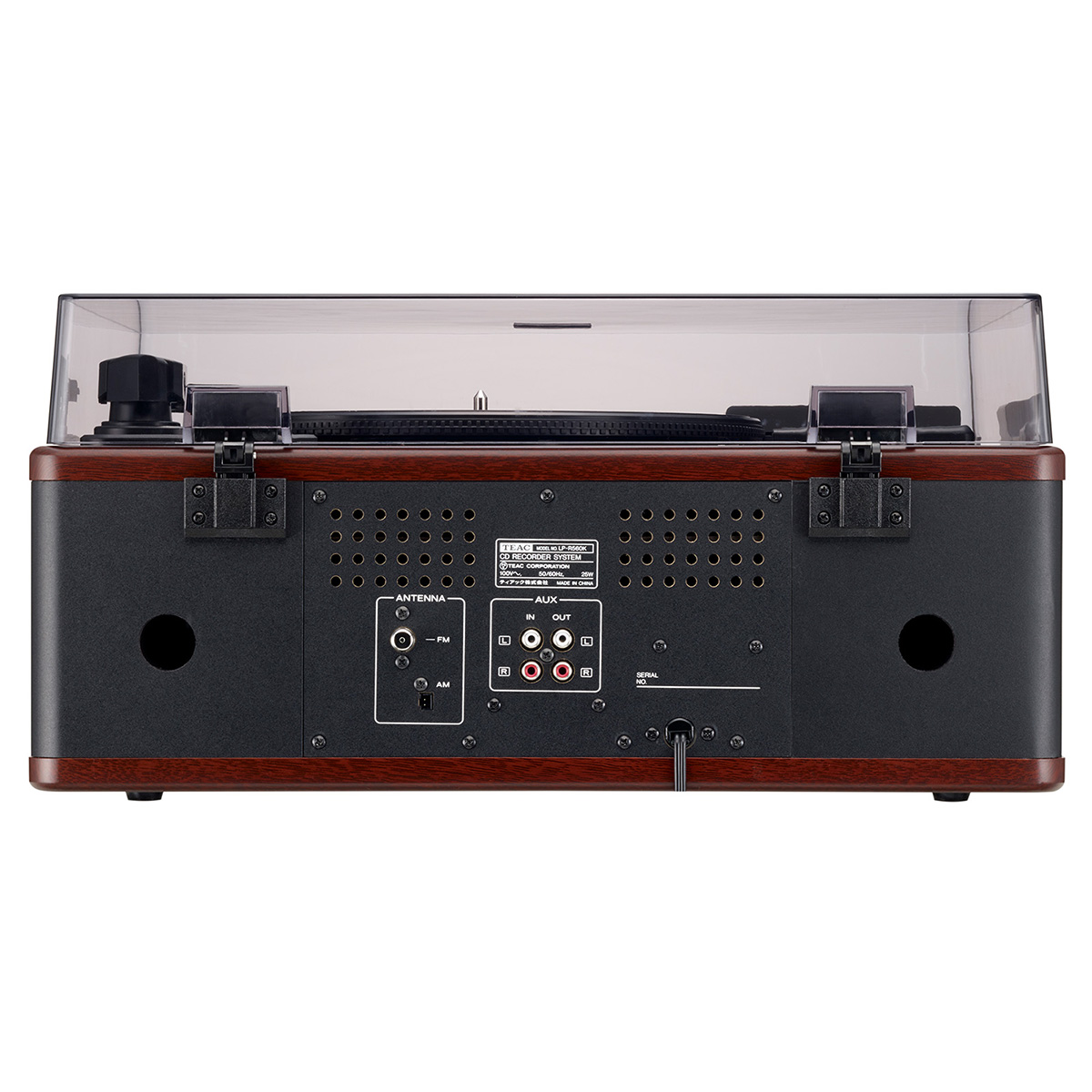 カラオケ機能付ターンテーブル/カセットプレーヤー付CDレコーダー