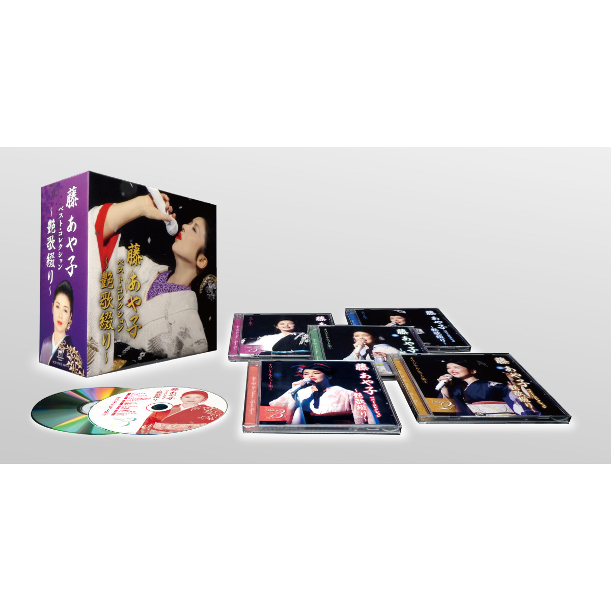 ■【CD】藤あや子 ベスト・コレクション~艶歌綴り~ 5枚組