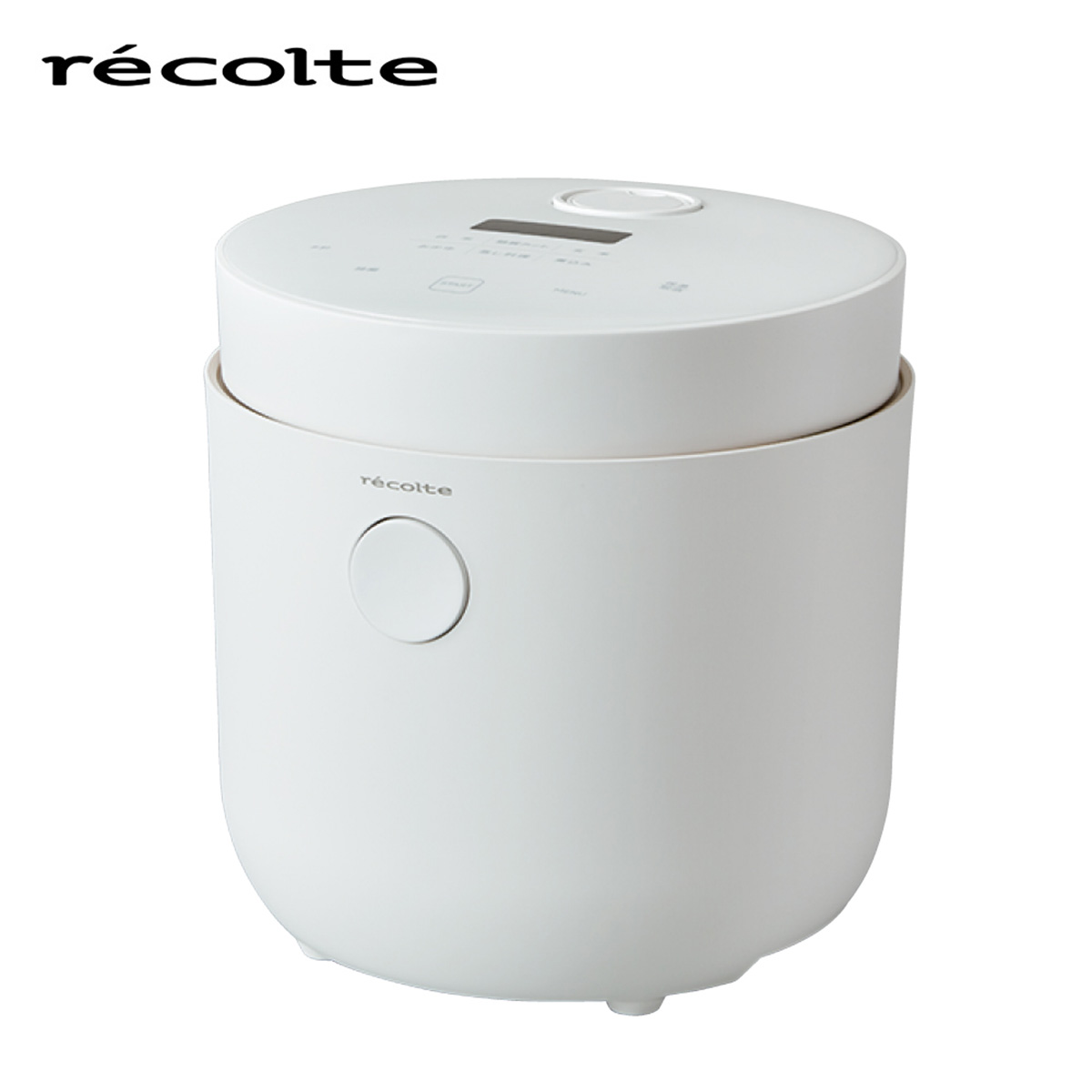 recolte(レコルト) ヘルシーライスクッカー ホワイト RHR-1-W