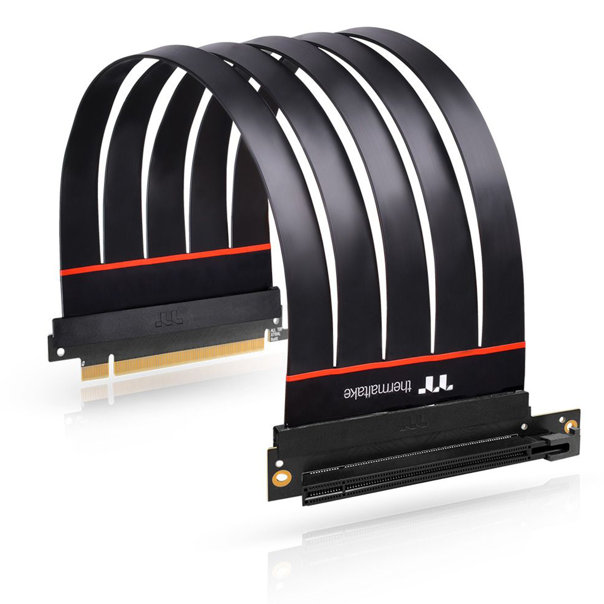 ひかりＴＶショッピング | PCI Express Extender 90°Cable PCI-E4.0（300mm) AC-058-CO1OTN- C2｜Thermaltake