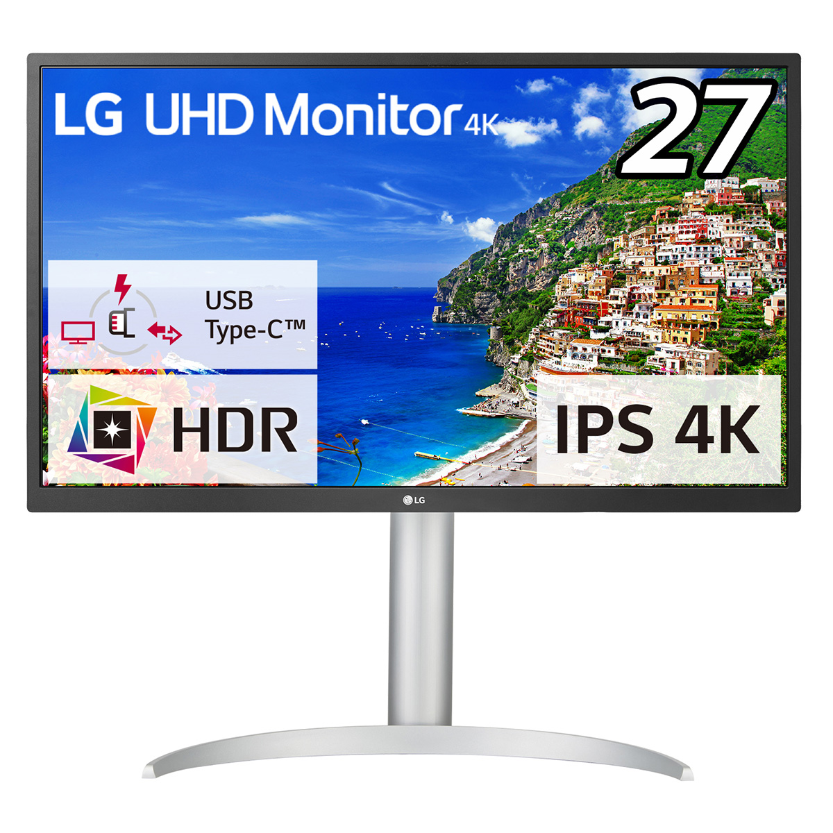 ひかりｔｖショッピング 27型 4k液晶ディスプレイ Hdr10 Ips ノングレア Usb Type C 27up550 W Lg