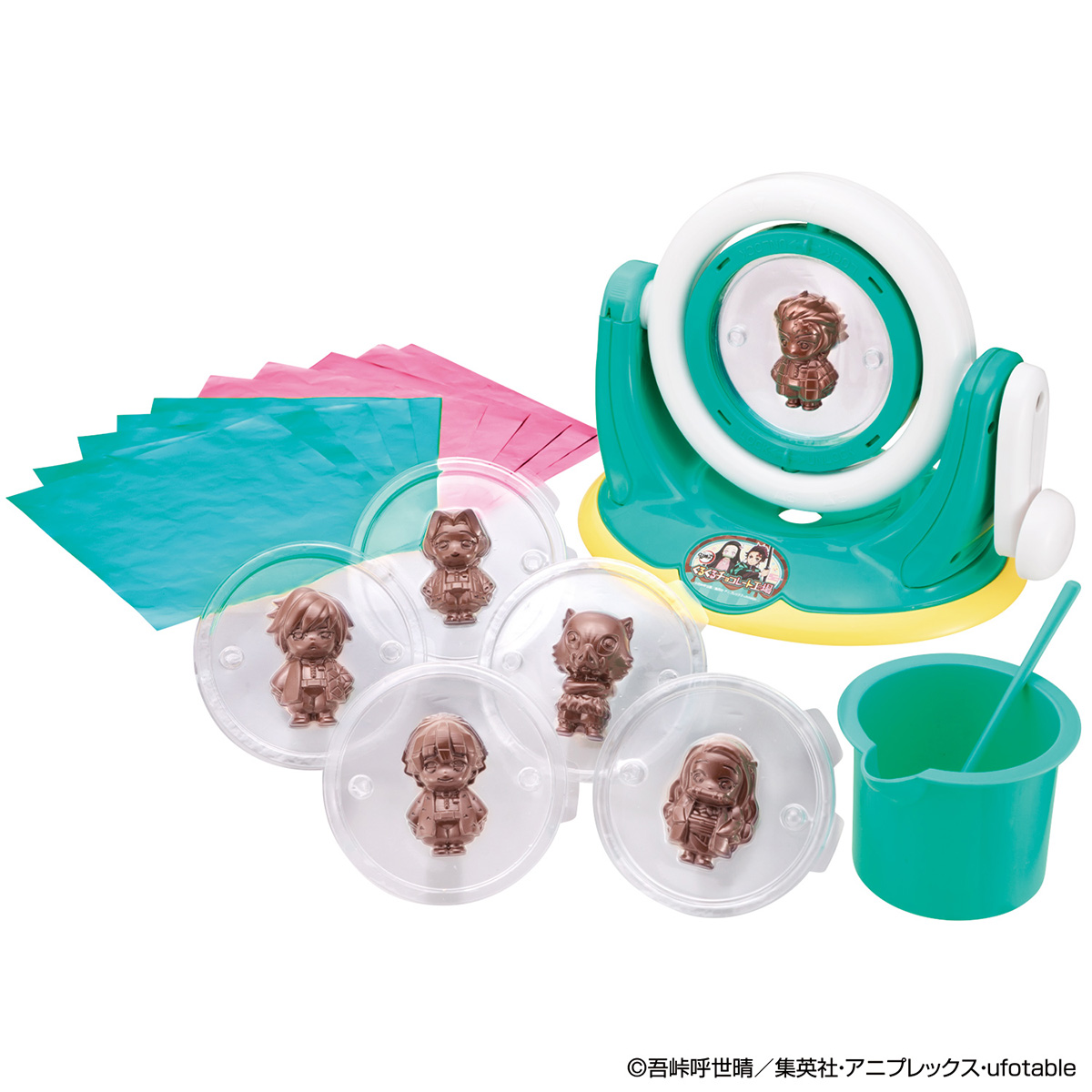 ひかりｔｖショッピング 鬼滅の刃 くるくるチョコレート工場 バンダイ