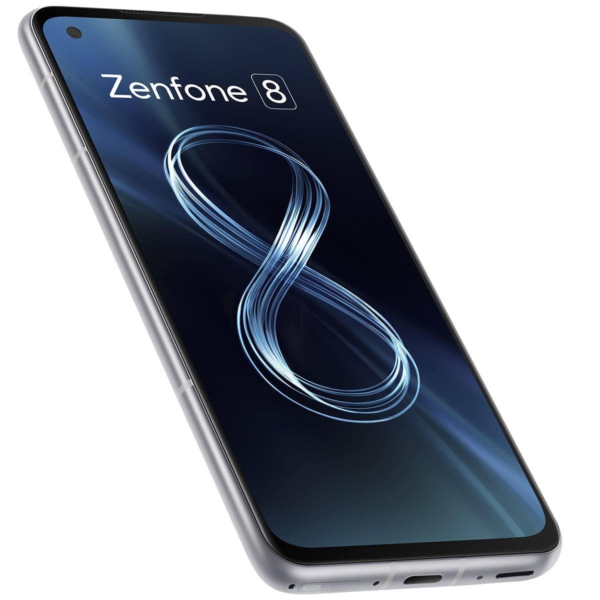 スマートフォン/携帯電話 スマートフォン本体 ZenFone 8　ホライゾンシルバー [SIMフリースマホ]　ZS590KS-SL256S8