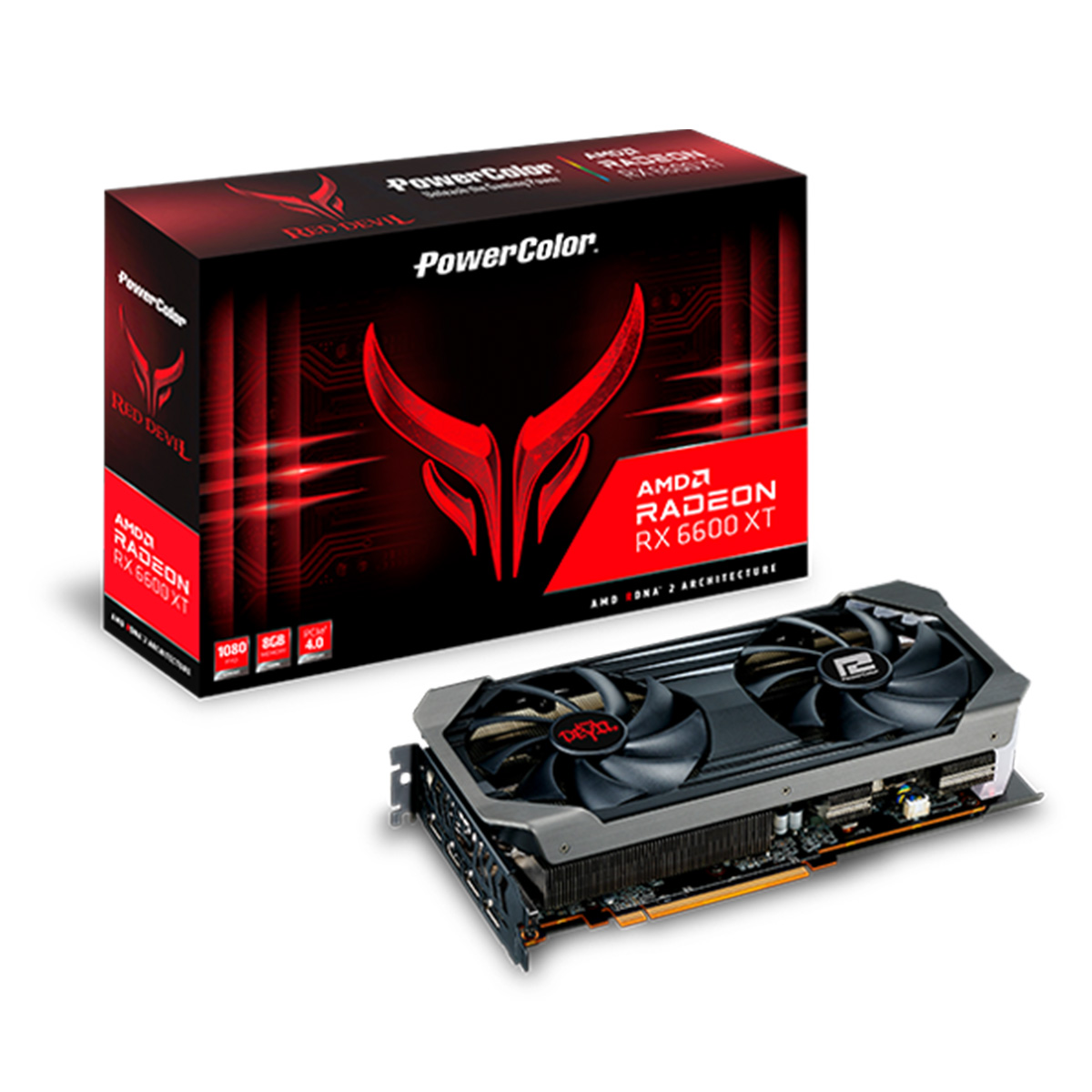 Red Devil AMD Radeon RX 6600XT 8GB GDDR6