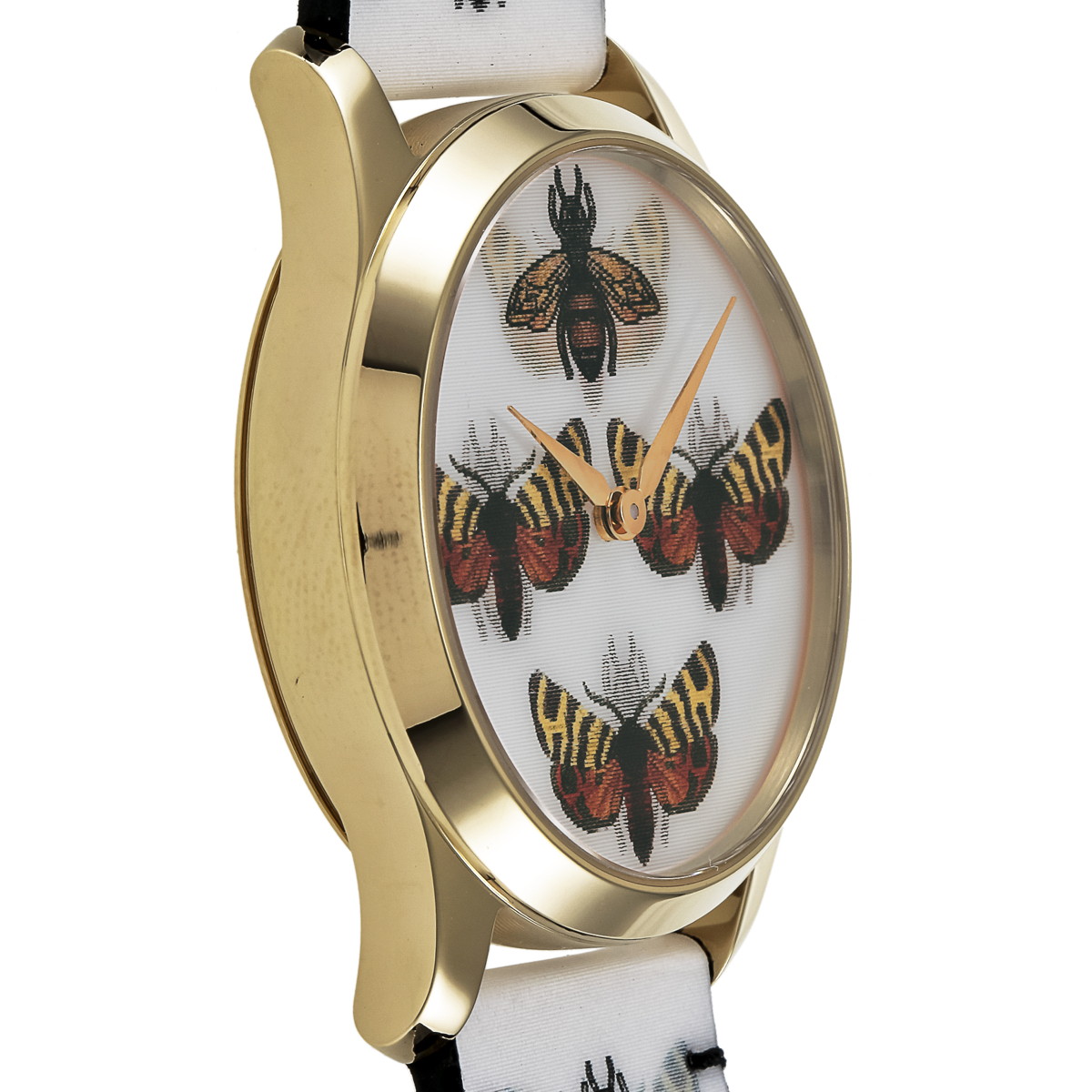 ■腕時計　レディース　Gタイムレス　ホワイト