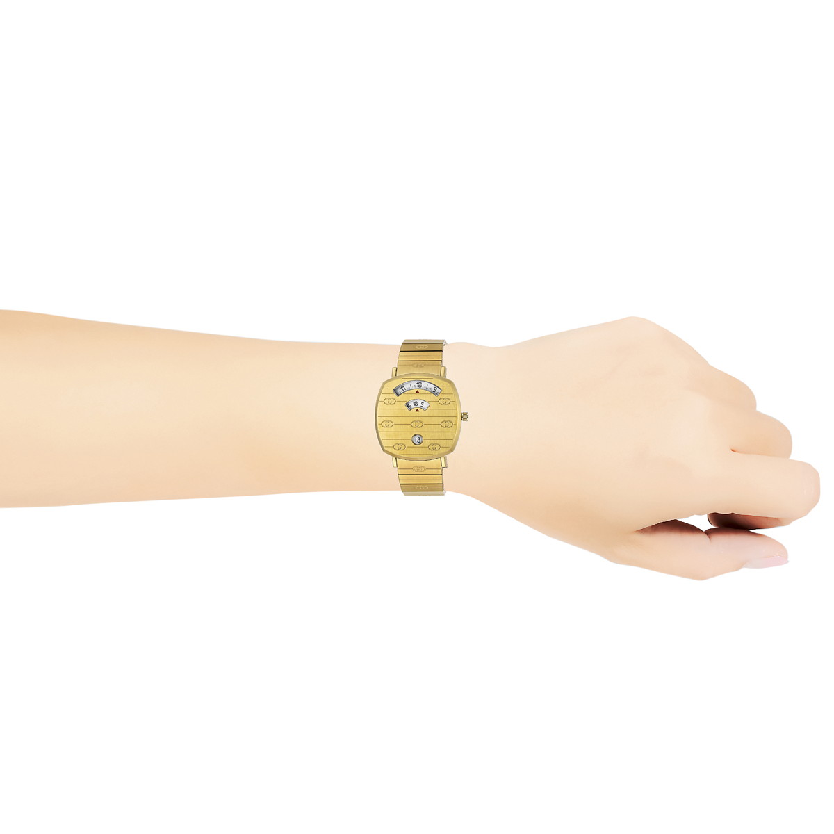 ■腕時計　ユニセックス　グリップ　ゴールド