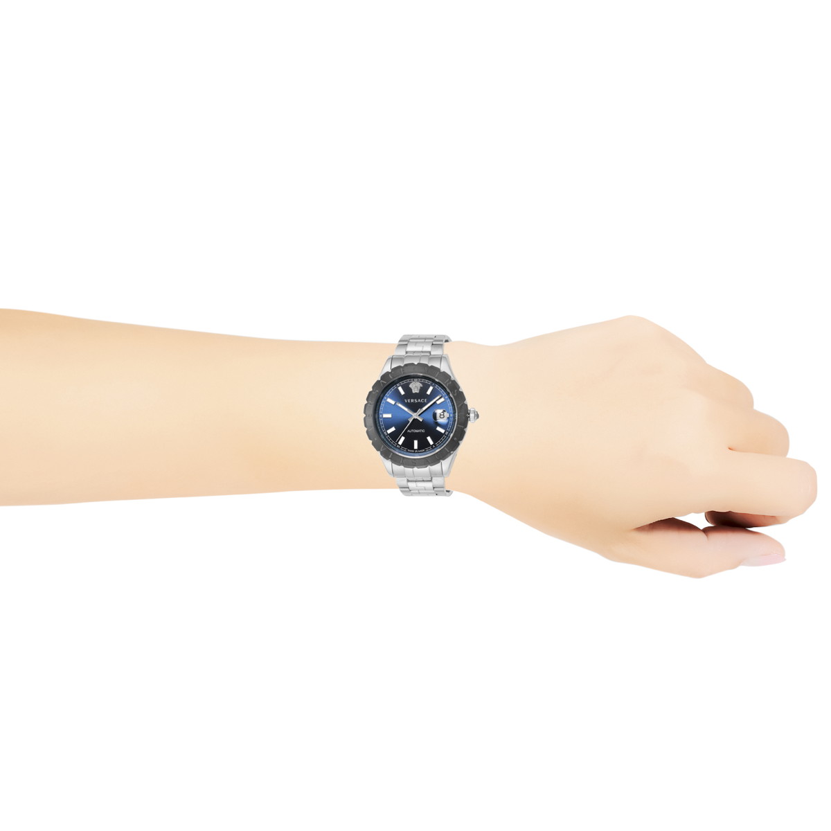 ■腕時計　メンズ　HELLENYIUM　ブルー
