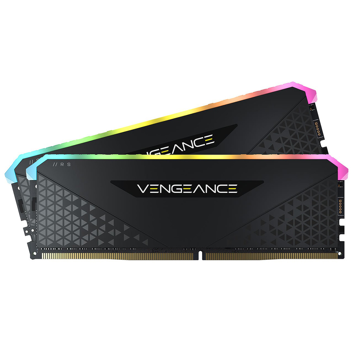 PCメモリー VENGEANCE RGB RS 64GB (2 x 32GB) DDR4 DRAM 3600MHz C18 メモリキット