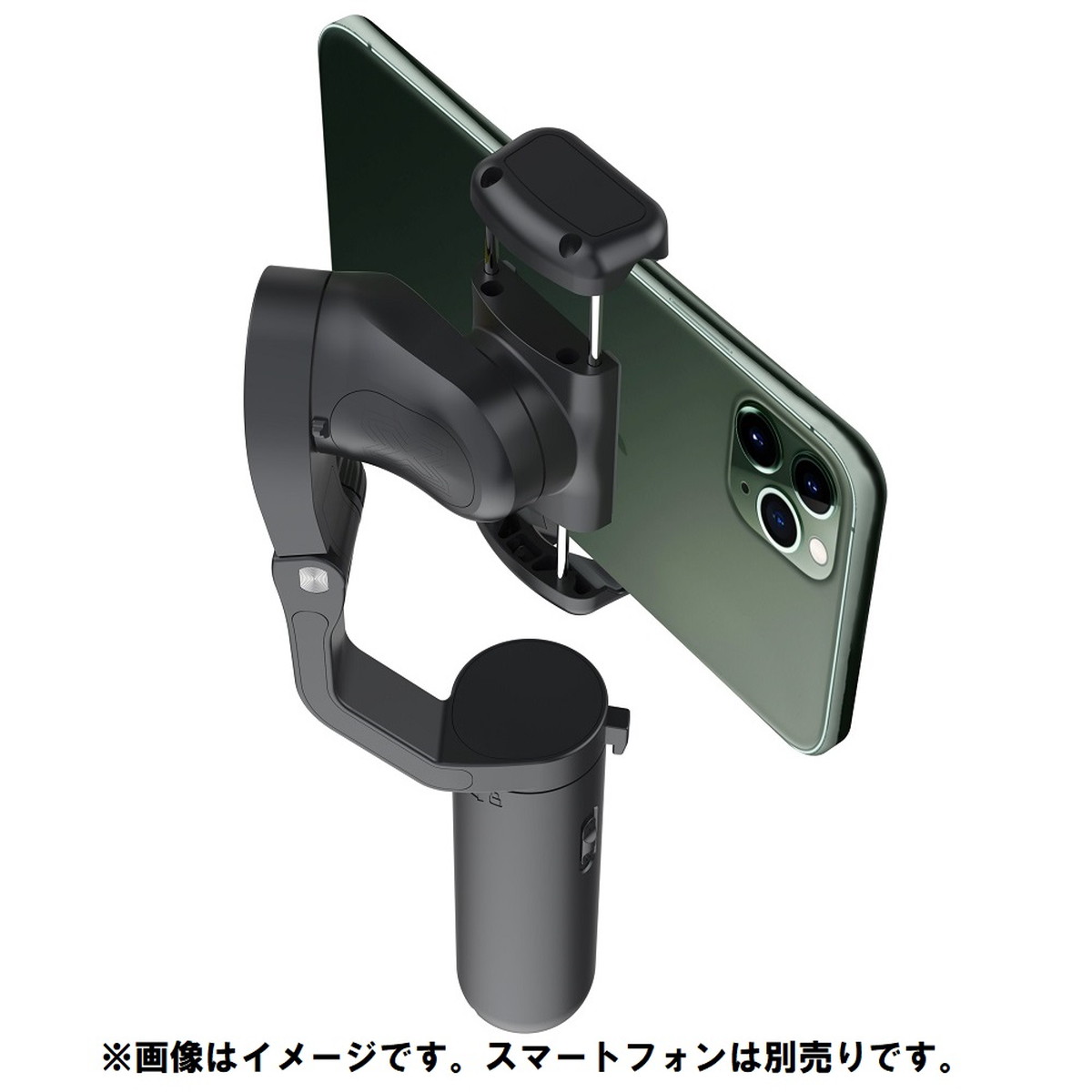 ■iSteady X Black スマートフォン用３軸ジンバル 折りたたみ式