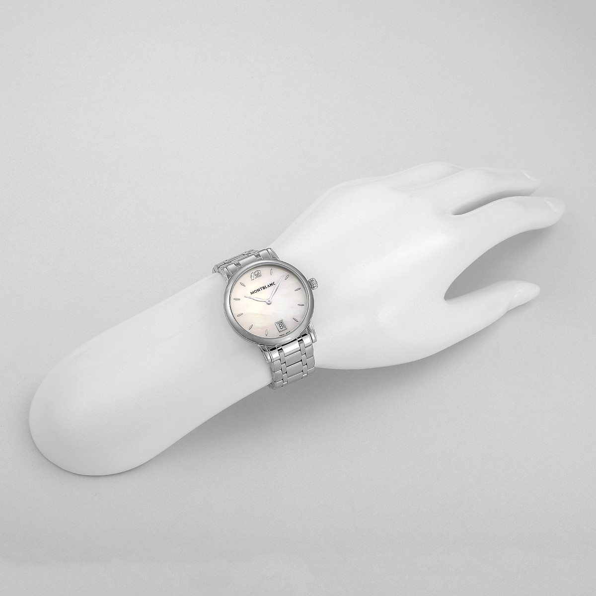 ■腕時計 レディース STAR ホワイトパール