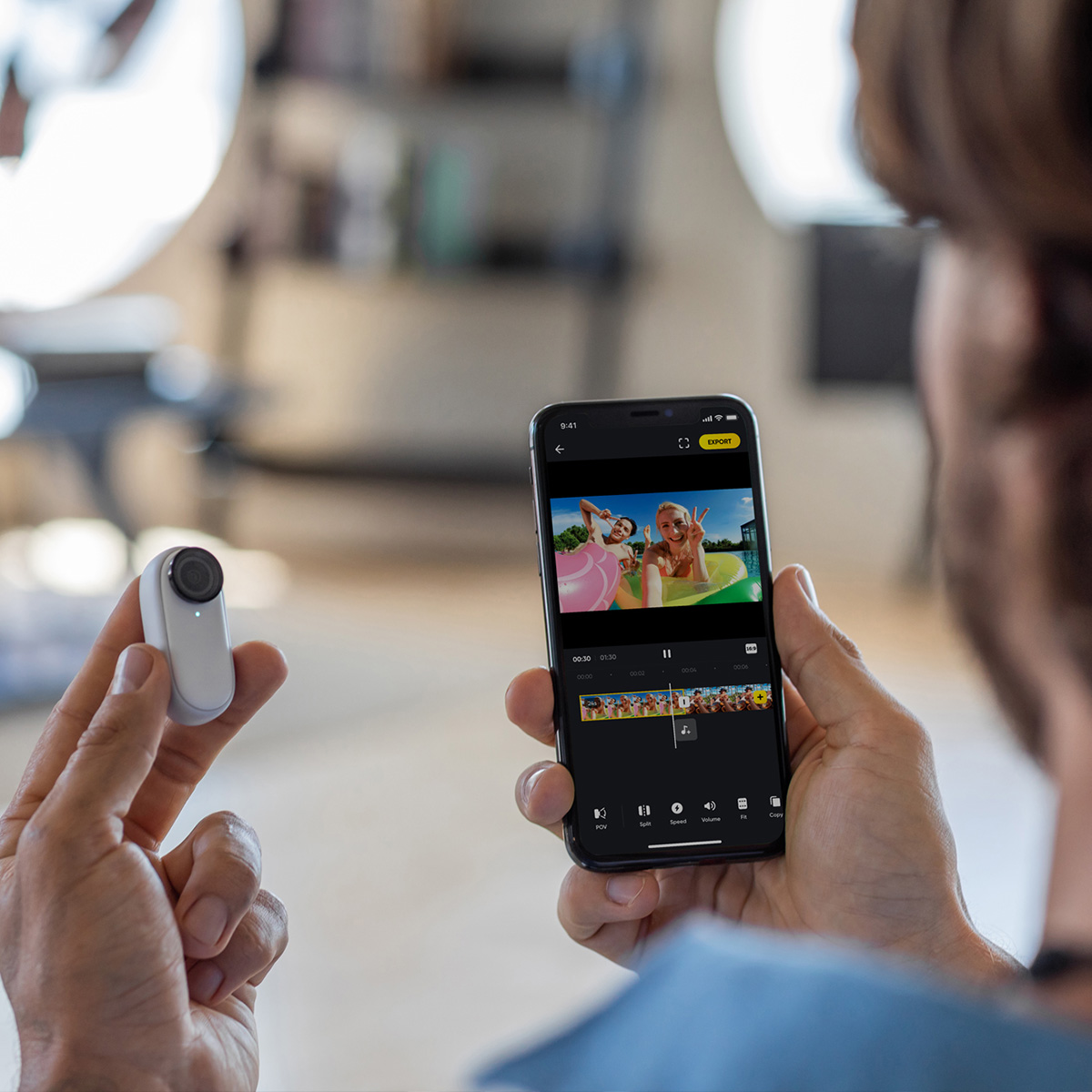 セール 登場から人気沸騰】 Insta360 正規品 CING2XX/A Edition Standard GO2 Insta360 アクションカメラ  - Shenzhen Arashi Vision - www.comisariatolosandes.com